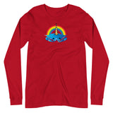 Unicorn Crab w/ Rainbow, Unisex Long Sleeve Tee