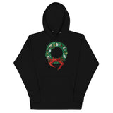 Holiday Crab Wreath, Unisex Hoodie