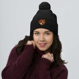 Oriole Baseball Crab Maryland Crest, Embroidered Beanie Pom-Pom