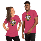 Pittsburgh - Three Rivers Roar Sports Fan Crest - Short-Sleeve Unisex T-Shirt