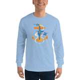 Blue Angels Fouled Anchor, Long Sleeve Shirt