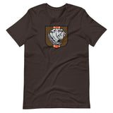 Cleveland Browns Dawg Crest, Short-Sleeve Unisex T-Shirt