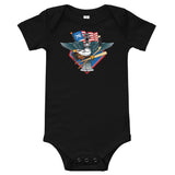 Fly, Philly, Fly! Sports Fan Crest - Baby Onesie