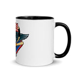 Fly, Philly, Fly! Sports Fan Crest - Mug with Color Inside