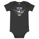 Fly, Philly, Fly! Sports Fan Crest - Baby Onesie