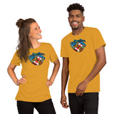 Blue Crab Maryland Crest - Short-Sleeve Unisex T-Shirt