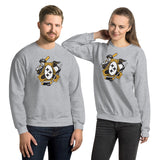 Pittsburgh - Three Rivers Roar Sports Fan Crest - Unisex Sweatshirt