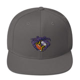 Raven Crab Football Maryland Crest, Embroidered Snapback Hat