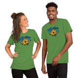 Blue Crab Maryland Black-Eyed Susan, Short-Sleeve Unisex T-Shirt