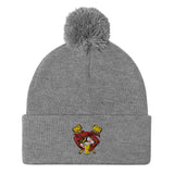 Maryland Crab Feast Crest, Embroidered Beanie Pom-Pom