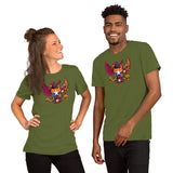 Arizona Sports Fan Crest - Short-Sleeve Unisex T-Shirt