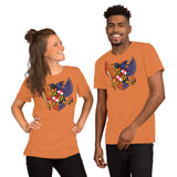 Birdland Baltimore Raven & Oriole Maryland Crest - Short-Sleeve Unisex T-Shirt