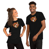 Oriole Baseball Crab Maryland Crest, Short-Sleeve Unisex T-Shirt