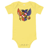 Birdland Baltimore Raven & Oriole Maryland Crest - Baby One Piece