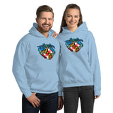 Blue Crab Maryland Crest, Unisex Hoodie