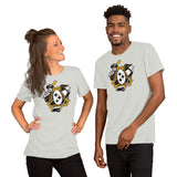 Pittsburgh - Three Rivers Roar Sports Fan Crest - Short-Sleeve Unisex T-Shirt