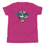 Fly, Philly, Fly! Sports Fan Crest - Youth Short Sleeve T-Shirt