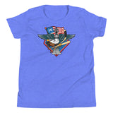 Fly, Philly, Fly! Sports Fan Crest - Youth Short Sleeve T-Shirt