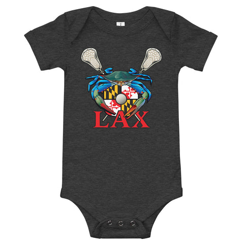 Blue Crab Maryland LAX, Baby Onesie