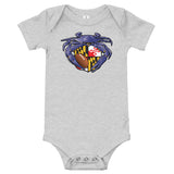 Raven Crab Football Maryland Crest, Baby Onesie