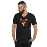 Maryland Crab Feast Crest - Unisex Short Sleeve V-Neck T-Shirt