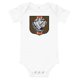 Cleveland Browns Dawg Crest, Baby Onesie