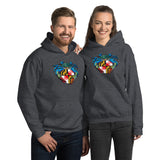 Blue Crab Maryland Crest, Unisex Hoodie