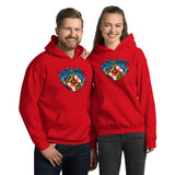 Blue Crab Maryland Crest, Unisex Hoodie