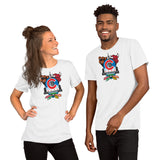 Chicago Sports Fan Crest - Short-Sleeve Unisex T-Shirt