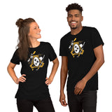 Pittsburgh - Three Rivers Roar Sports Fan Crest - Short-Sleeve Unisex T-Shirt