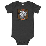 Cleveland Browns Dawg Crest, Baby Onesie