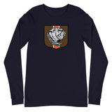 Cleveland Browns Dawg Crest, Unisex Long Sleeve Tee