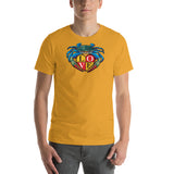 Blue Crab LOVE Crest - Short-Sleeve Unisex T-Shirt