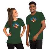 Blue Crab Maryland Crest - Short-Sleeve Unisex T-Shirt