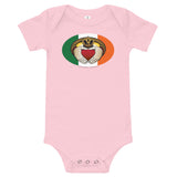 Irish Claddagh Oval Magnet, Baby Onesie