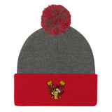 Maryland Crab Feast Crest, Embroidered Beanie Pom-Pom