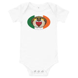 Irish Claddagh Oval Magnet, Baby Onesie