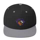 Raven Crab Football Maryland Crest, Embroidered Snapback Hat