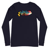 Blue Crab Maryland Banner, Unisex Long Sleeve Tee