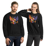 Birdland Baltimore Raven & Oriole Maryland Crest - Unisex Sweatshirt