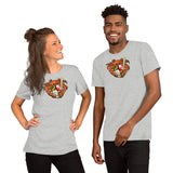 Oriole Baseball Crab Maryland Crest, Short-Sleeve Unisex T-Shirt