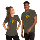 Blue Crab Maryland Black-Eyed Susan, Short-Sleeve Unisex T-Shirt