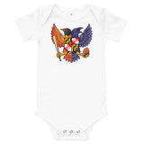 Birdland Baltimore Raven & Oriole Maryland Crest - Baby One Piece