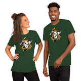 Pittsburgh - Three Rivers Roar Sports Fan Crest - Short-Sleeve Unisex T-Shirt