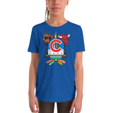 Chicago Sports Fan Crest - Youth Short Sleeve T-Shirt