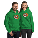 Irish Claddagh Oval Magnet, Unisex Hoodie