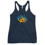 Blue Crab Maryland Black-Eyed Susan, Women's Racerback Tank