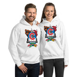 Chicago Sports Fan Crest- Unisex Hoodie