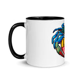 Blue Crab LOVE Crest - Mug with Color Inside