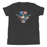 Fly, Philly, Fly! Sports Fan Crest - Youth Short Sleeve T-Shirt